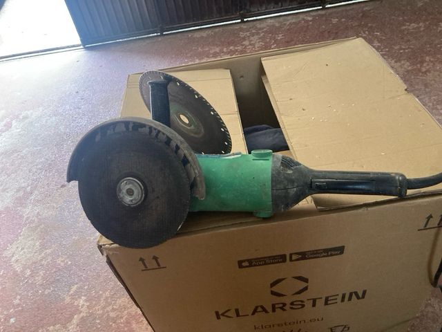 Amoladora profesional 230mm 2200W Hitachi