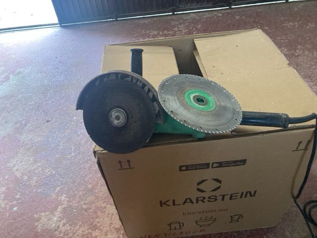 Amoladora profesional 230mm 2200W Hitachi