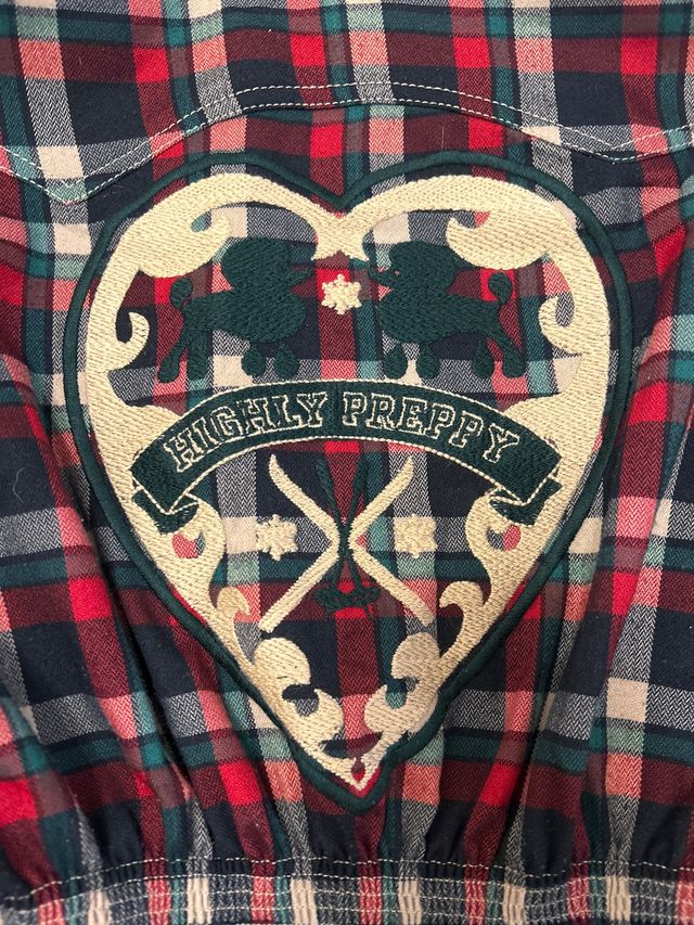 Vestido Highly Preppy Corazón Poodle