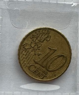 Monete 0.10 cent.euro Parsi Bassi vari anni