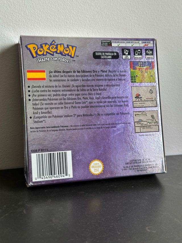 Vendo Jogo Pokemon Cristal para Game Boy Color