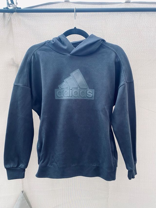 Felpa Adidas Nera - tg M - 11/12 anni