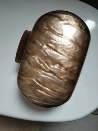 Bolso de fiesta dorado