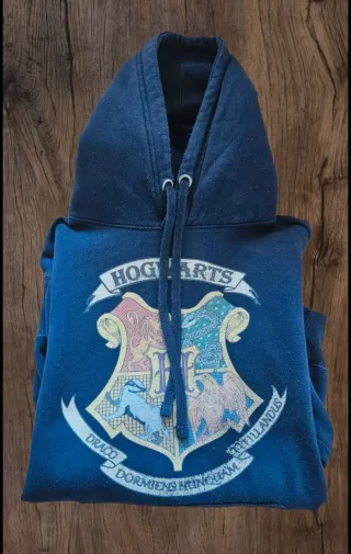 Felpa Harry Potter Hogwarts Blu