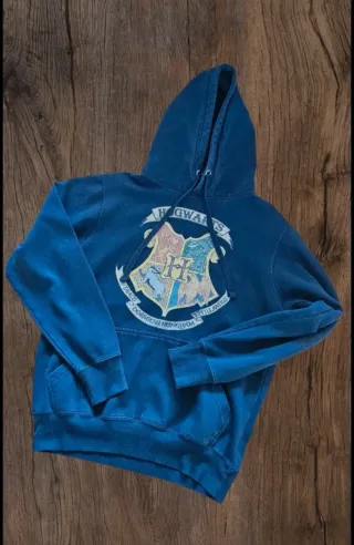 Felpa Harry Potter Hogwarts Blu