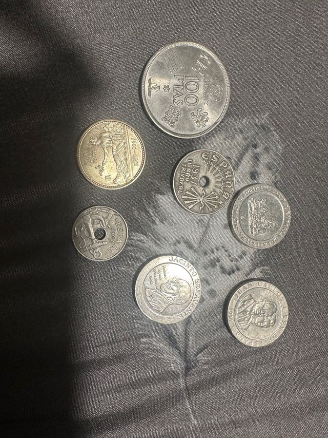 Monedas antiguas España lote