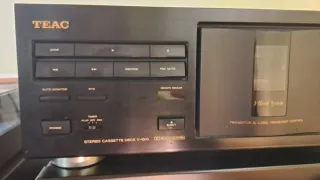 Registratore a cassette TEAC V-1010 nero
