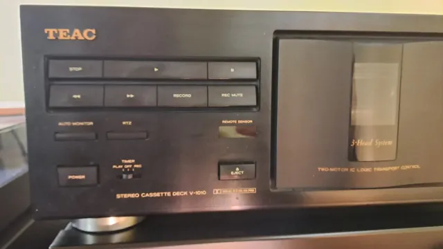 Registratore a cassette TEAC V-1010 nero