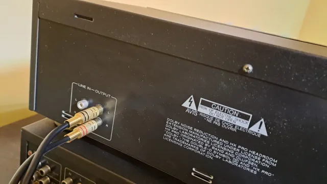 Registratore a cassette TEAC V-1010 nero