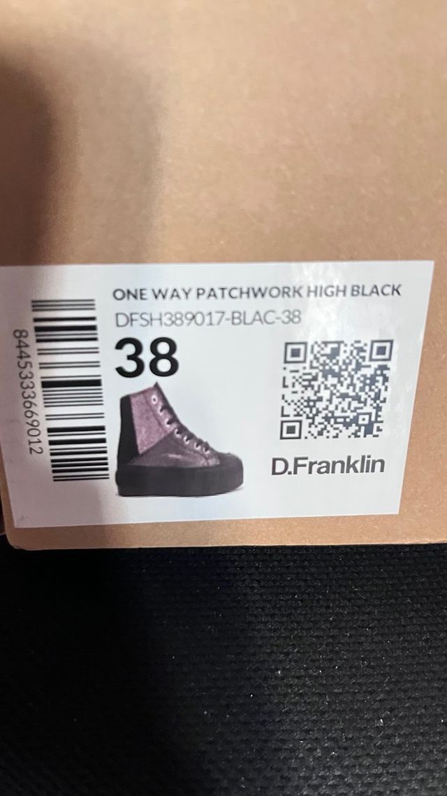 Zapatillas D. Franklin Patchwork Mujer