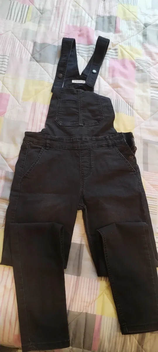 Mono vaquero mujer negro