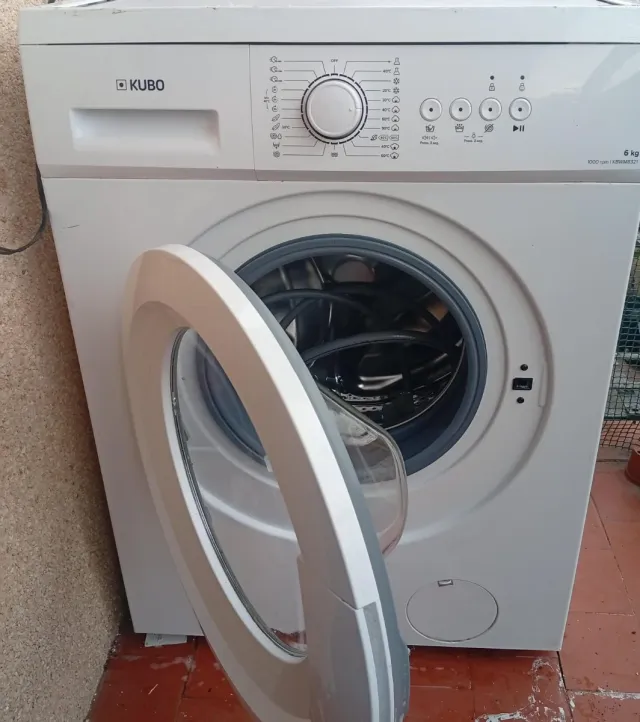 Lavadora KUBO Blanca