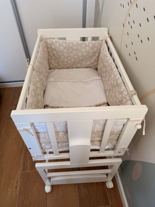 Minicuna colecho Allegra + accesorios