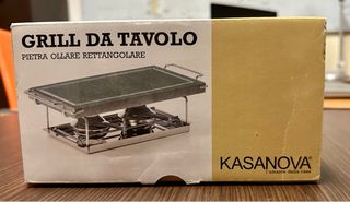 Grill da tavolo Kasanova con pietra ollare