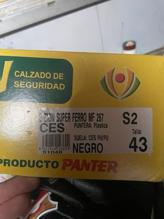 Zapatos de seguridad Zion negros
