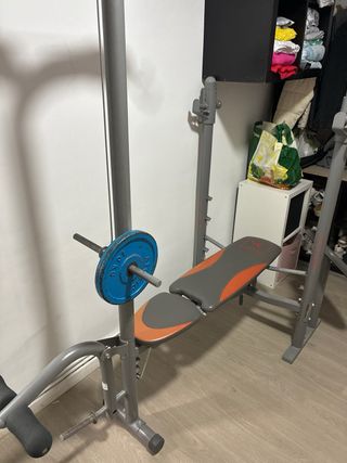 Banco de pesas multifuncional BM 470