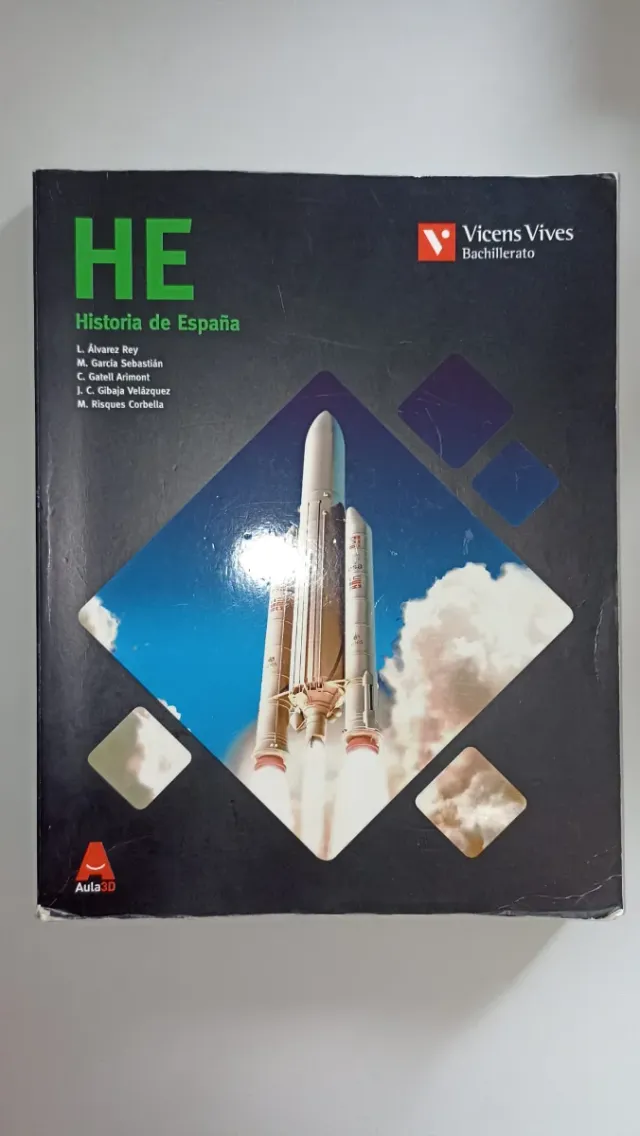 Libro texto Historia de España 2º Bachillerato