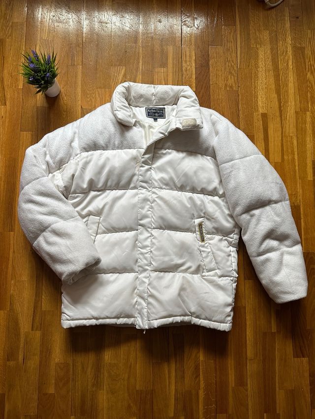 Chaqueta Puffer Marlboro Classics Blanca