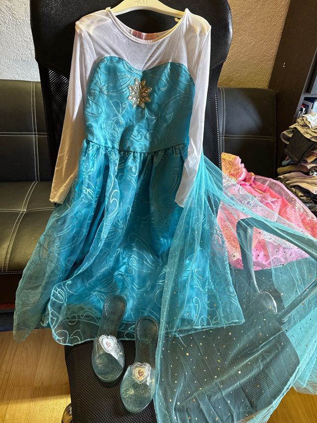 Disfraz Bella Durmiente y Frozen