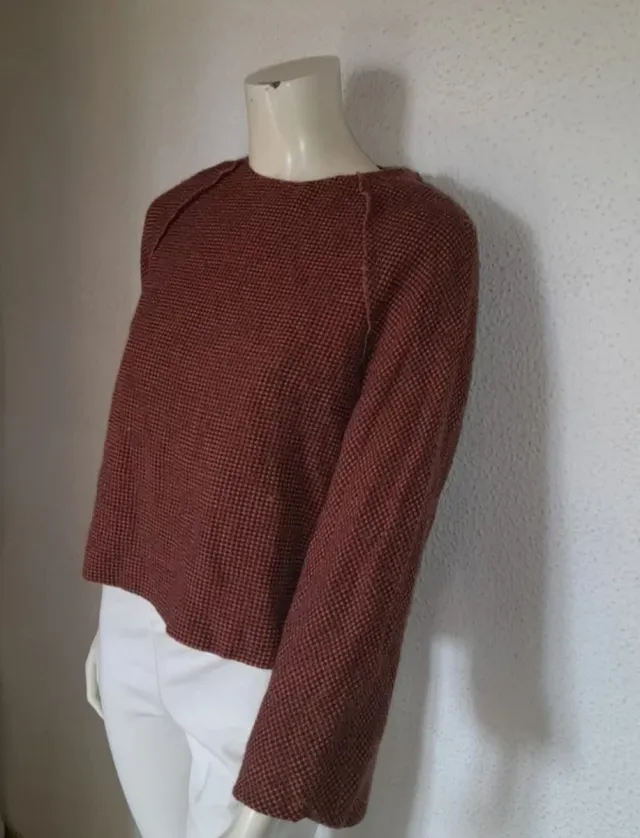 Blusa Bimba y Lola Marrón/Rojo