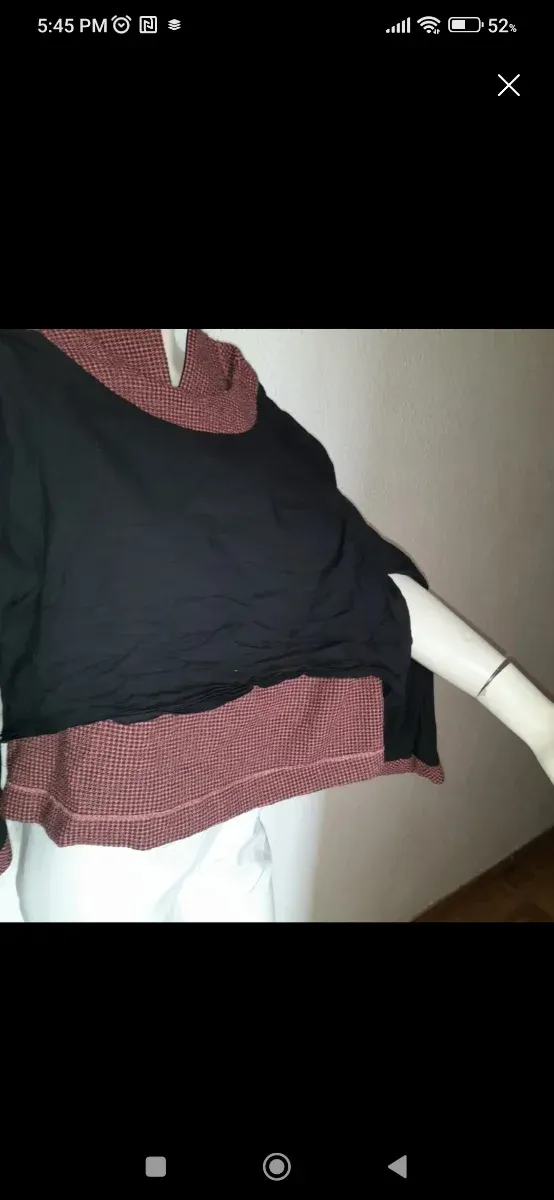 Blusa Bimba y Lola Marrón/Rojo