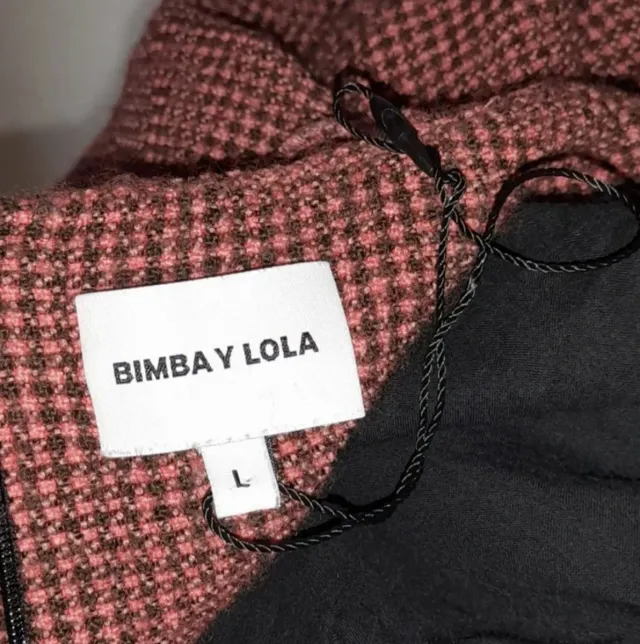 Blusa Bimba y Lola Marrón/Rojo