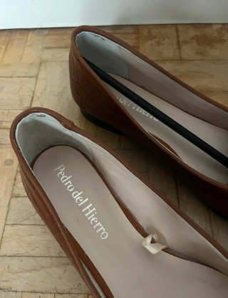 Mocasines Piel Pedro del Hierro Marrones Nuevos