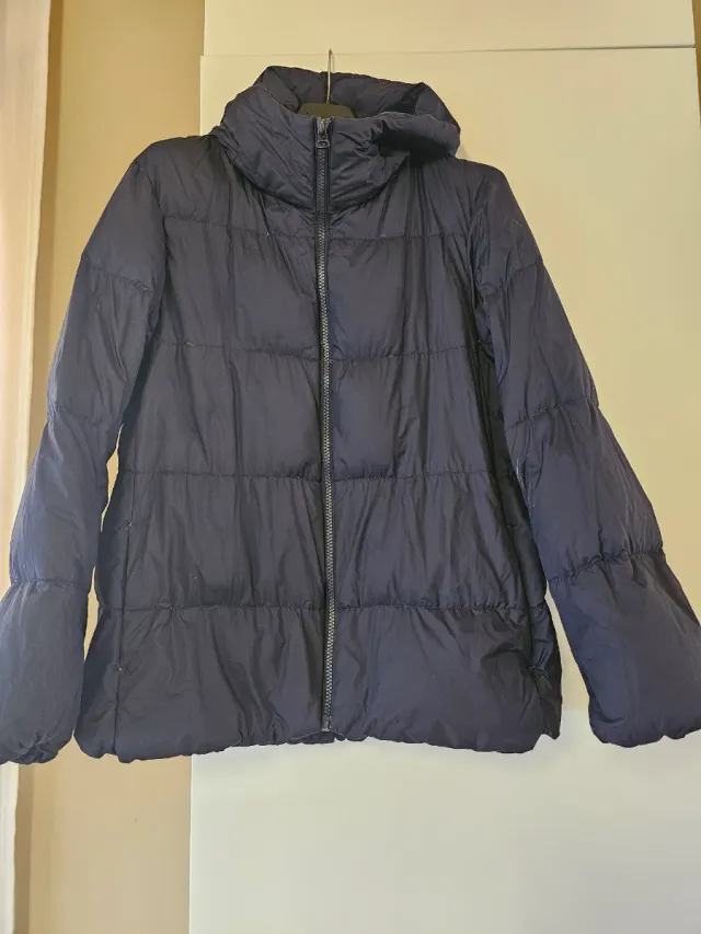 Piumino Uniqlo Blu Waterrepellent XS