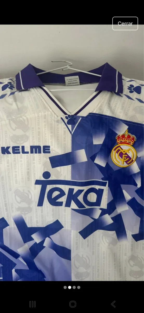 Camiseta Real Madrid Teka 1996