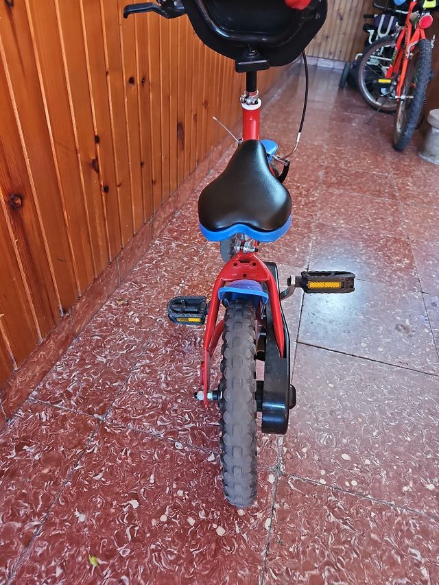Bici Infantil Paw Patrol Roja y Azul