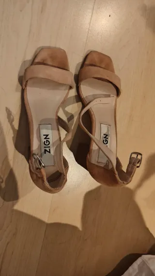 Sandalias tacón ZIGN Talla 38