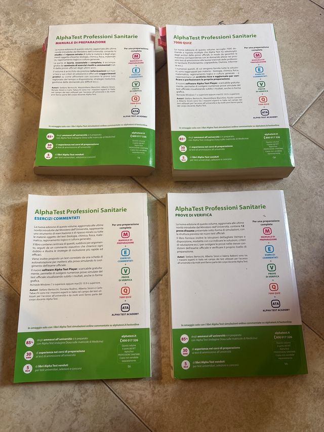 Alphatest professioni sanitarie