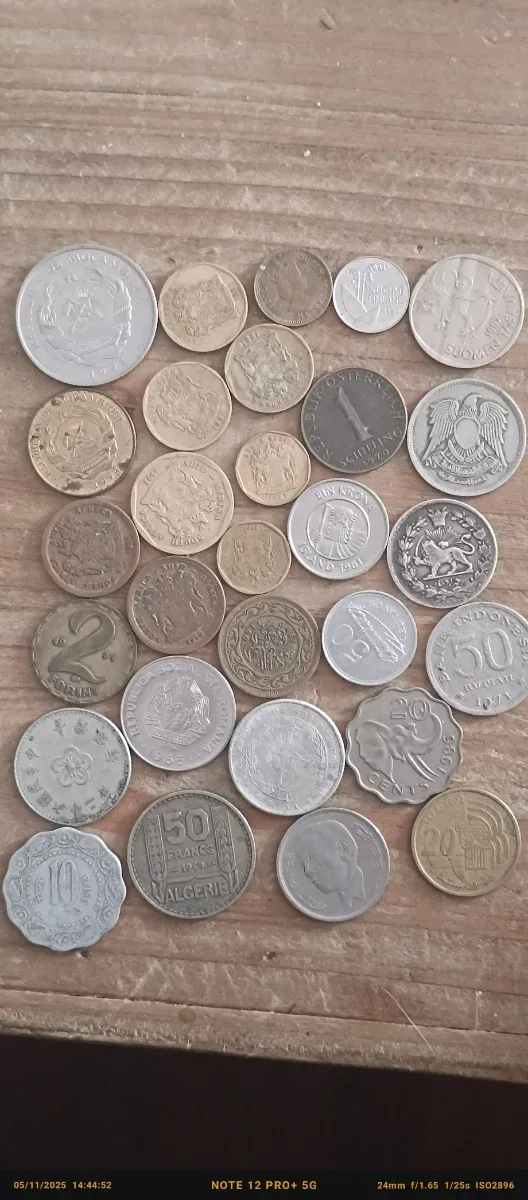 Lotto di monete varie