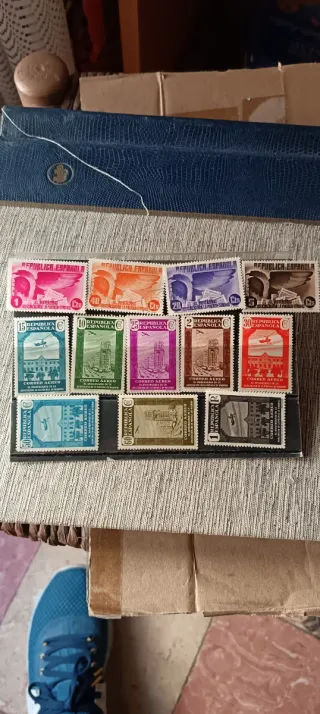 Sellos España - Colección Correo Aéreo