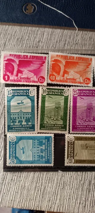 Sellos España - Colección Correo Aéreo