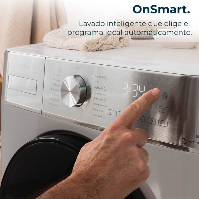 Lavadora Bolero DressCode 8800 Inverter Steel A