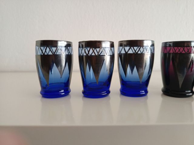 Vasitos de chupito de cristal