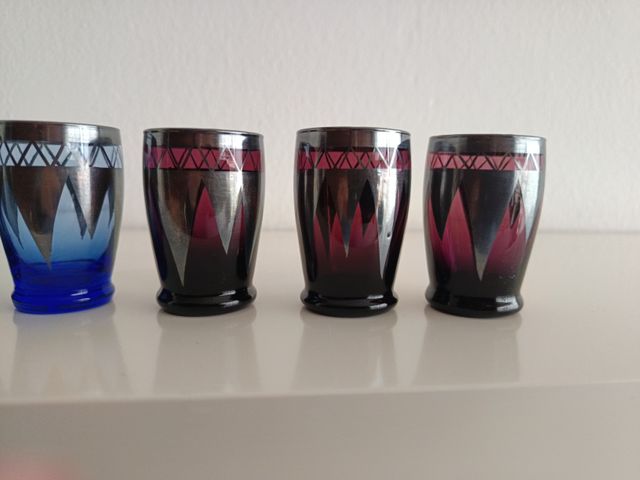 Vasitos de chupito de cristal