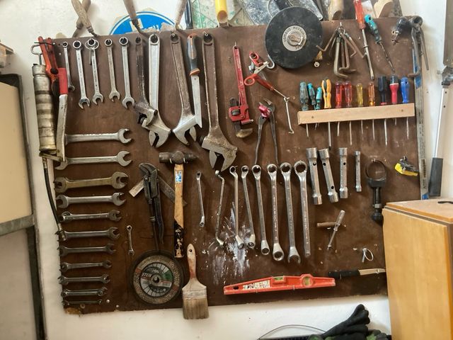 Panel de herramientas completo