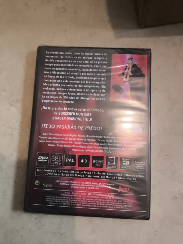 DVD sigillato Master of Mosquiton