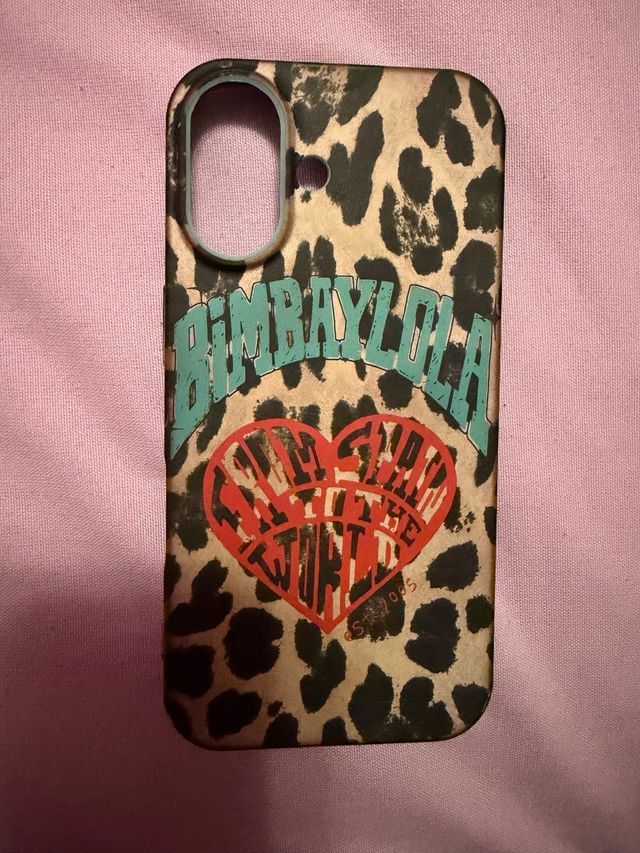 Funda Bimba y Lola iPhone 16 Leopardo