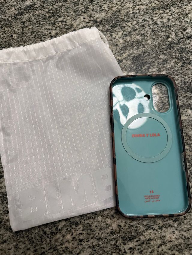 Funda Bimba y Lola iPhone 16 Leopardo