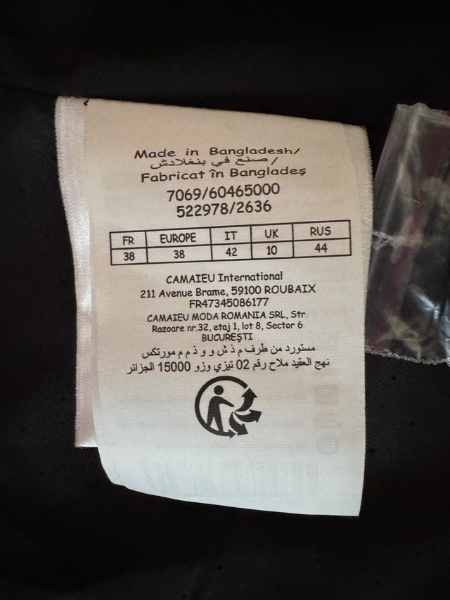 Giacca Blazer Donna Camaieu Tg 42