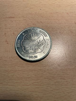 Moneta 100 Pesetas 1966 Spagna FRANCISCO F. CAUDIL