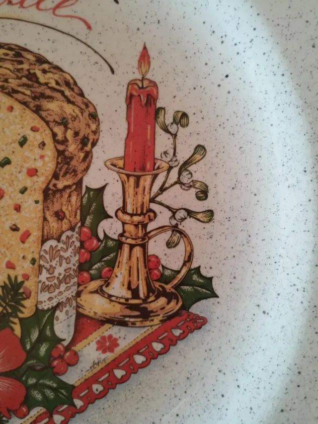 Piatto Decorativo Buon Natale