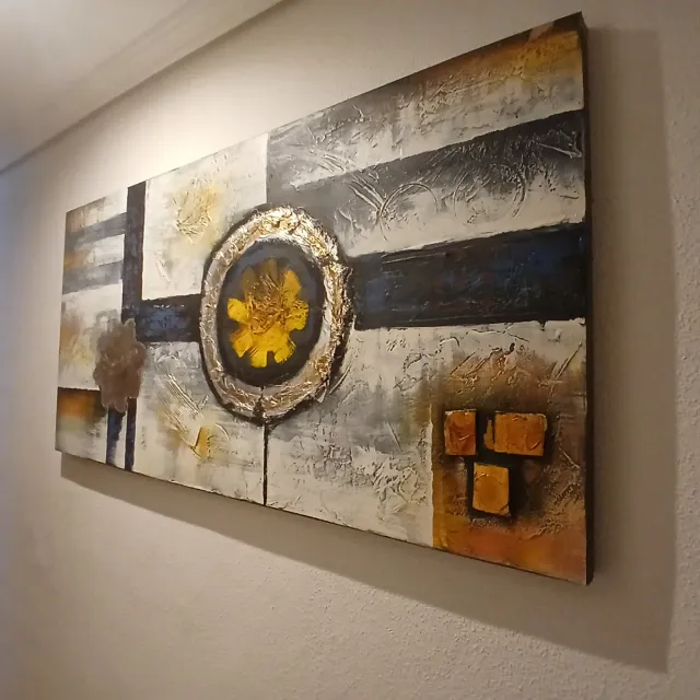 Cuadro abstracto moderno