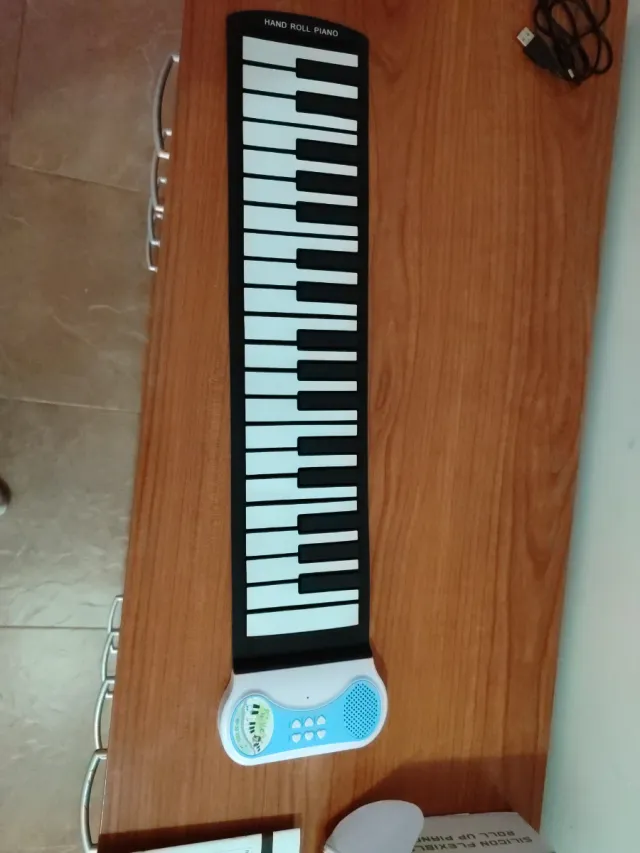 Piano Enrollable Silicona Flexible