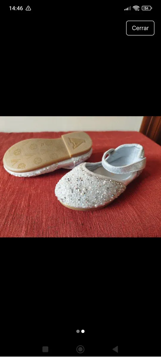 Bailarinas niña con pedrería talla 25