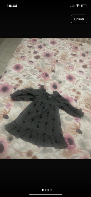 Vestito bimba fantasia floreale