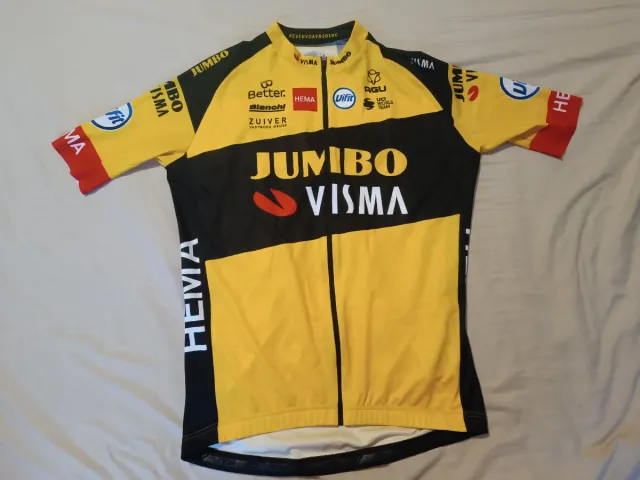 Maillot ciclismo Jumbo 2020 Visma Agu